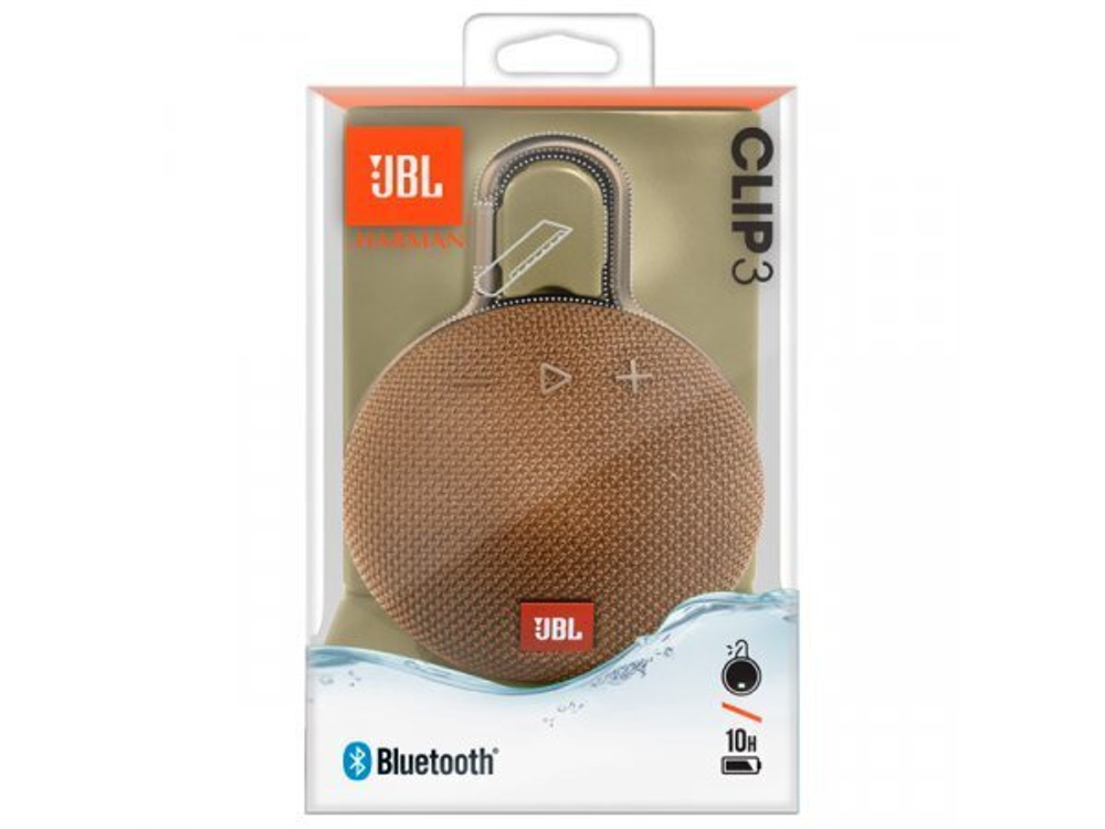 Портативная акустика JBL Clip 3 Desert Sand