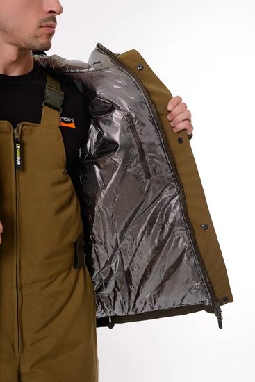 Костюм "ГОРНЫЙ -45" кур+п/к (Брезент, хаки)