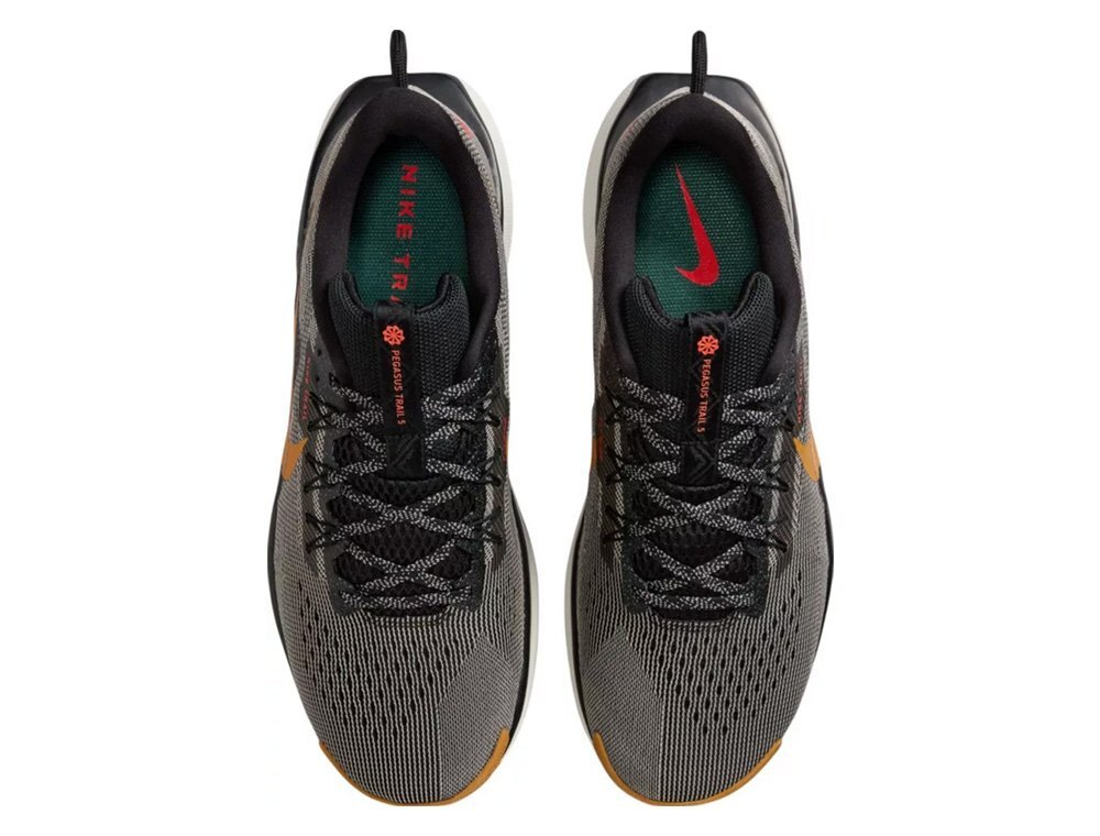 Кроссовки для бега мужские Nike ReactX Pegasus Trail 5 Серо-Медовые