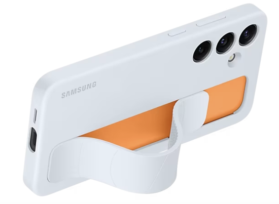 Чехол-накладка Standing Grip Case S24 ( Светло голубой)