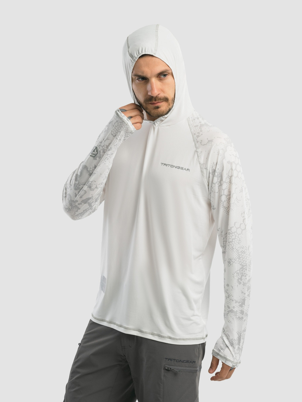 Джерси TritonGear (InterLock), White Print/Белый