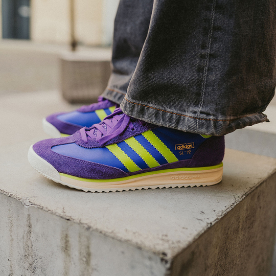 ADIDAS SL 72 RS Active Purple/ Solar Slime