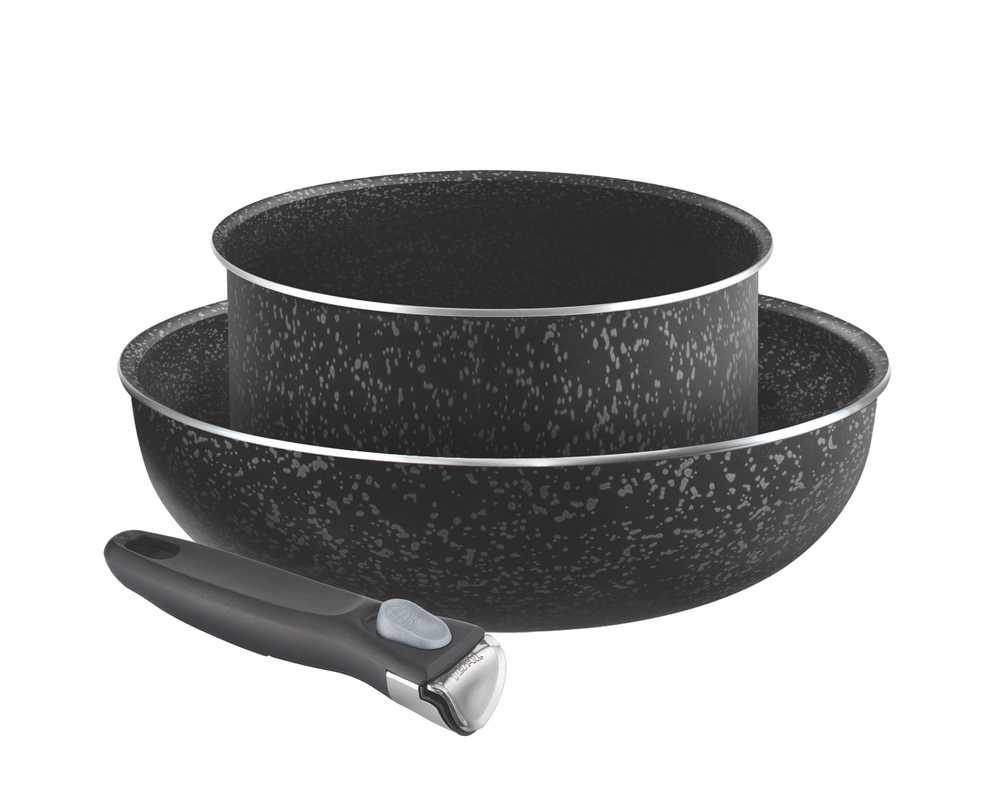 Набор посуды Tefal Ingenio Granit 3 предмета 20/26 см 04203840