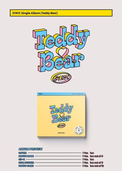STAYC - TEDDY BEAR (Digipack ver.)