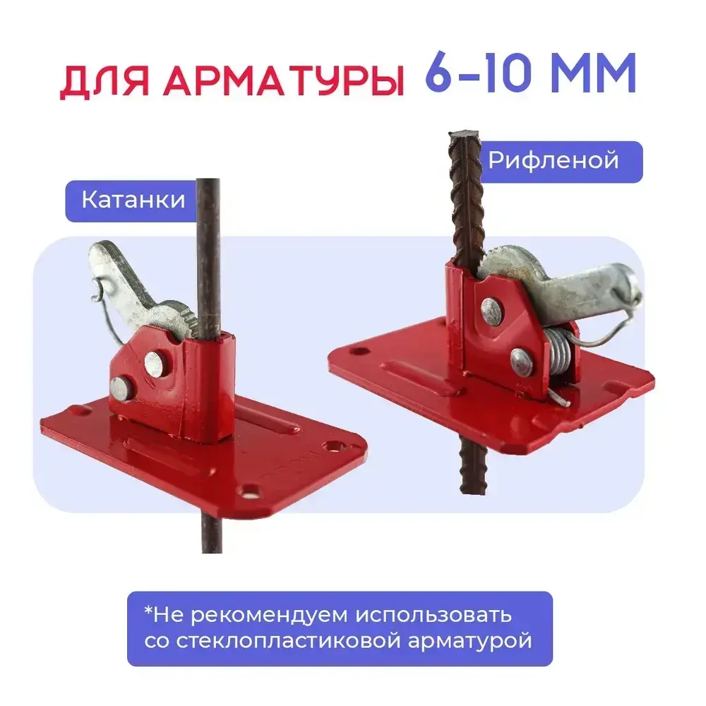 Пружинный зажим для опалубки HIT упаковка 50 шт.