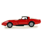 Модель ин. мет. 4.75" "1982 Chevrolet Corvette-coupe" открыв. двери 43716D (Kinsmart)