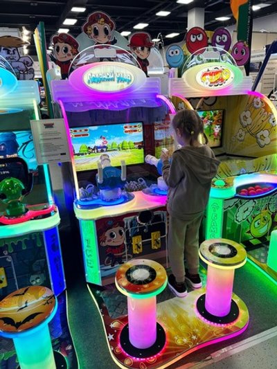 Автомат тир с двойным сидением «Ледяной удар»