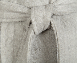 Халат махровый Hamam Waterside серебряный