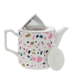 GAEM Набор чайный 2 перс. 5 предм. (чашка 250 мл, чайник 450 мл, блюдце), L16 W16 H21 см