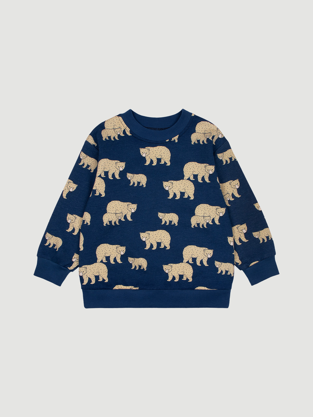 Утеплённый свитшот Mjölk Бурые мишки