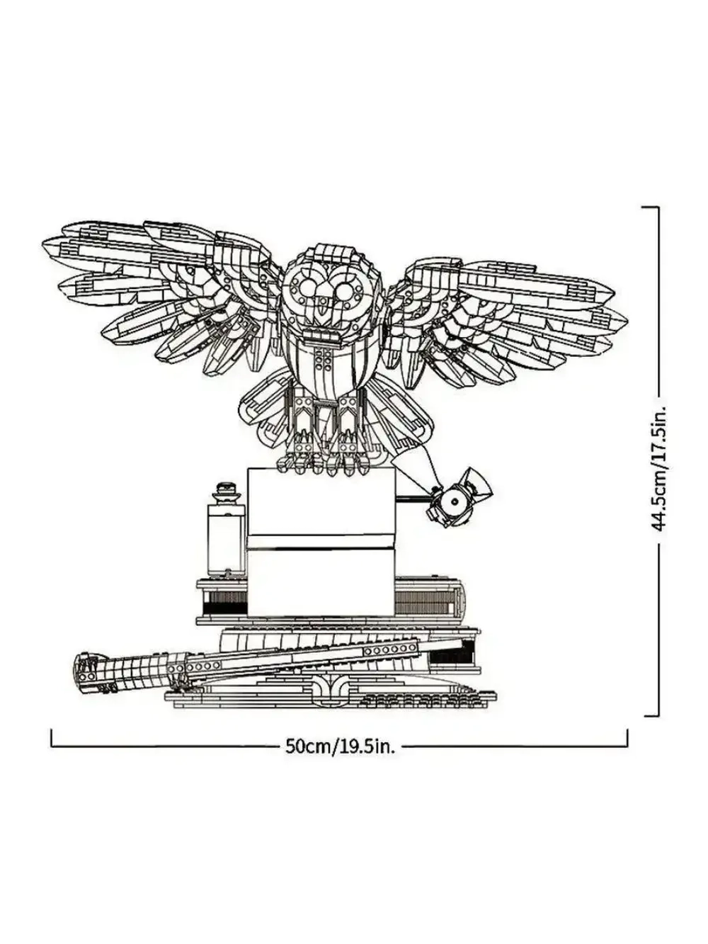 Конструктор Гарри Поттер Символы Хогвартса 3030 деталей