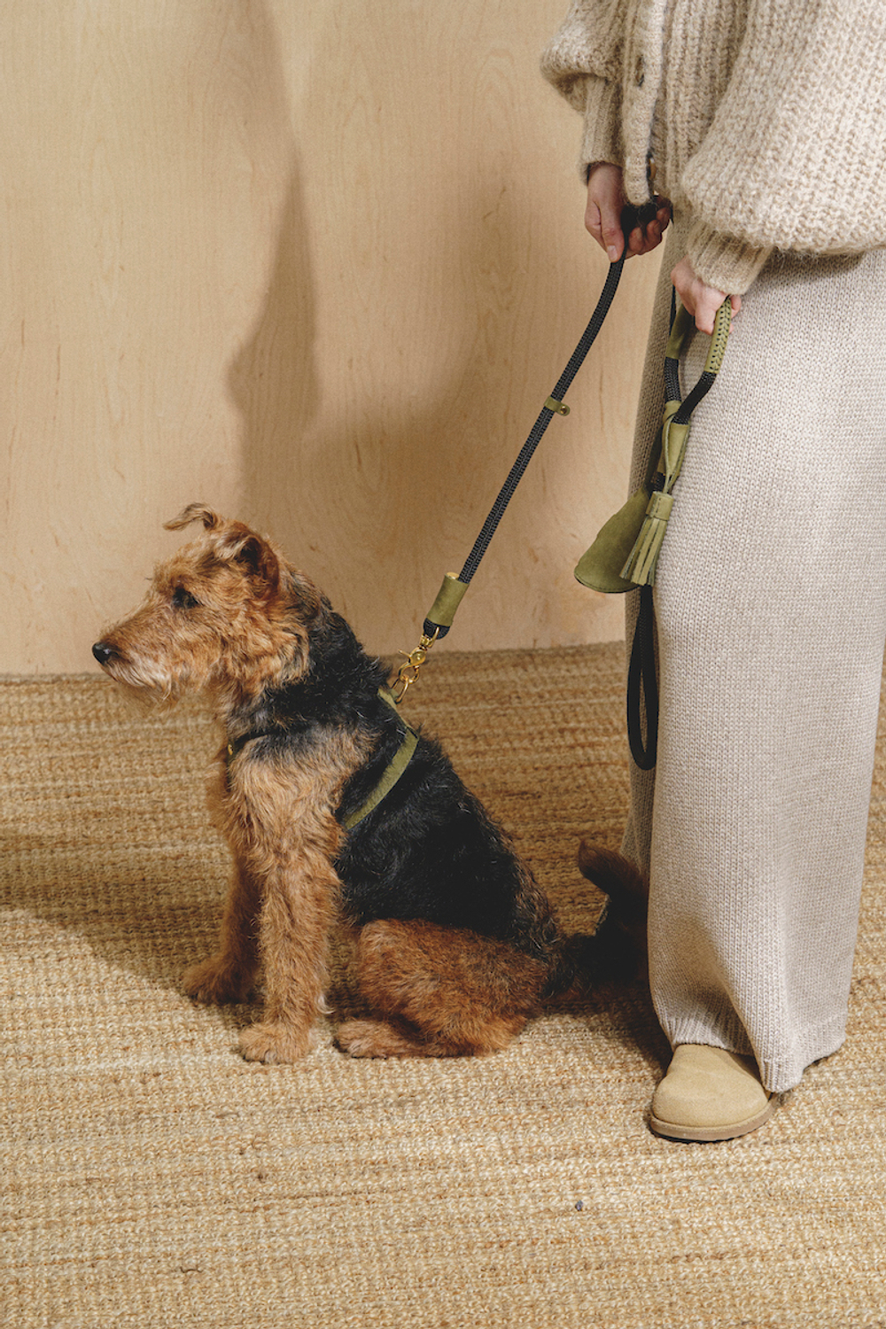 Шлейка "Пони-Макарони" Зеленая