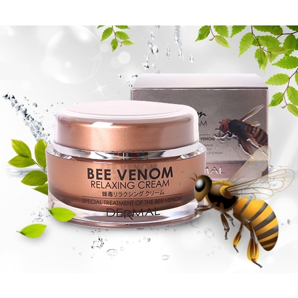 Dermal. Коллагеновый крем для лица с пчелиным ядом Bee Venom Relaxing Cream