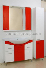 Зеркало Франческа ФШНЗ3-87 красн.