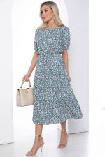 Платье Эпоха моды изумрудное П10143 LT Collection (Акция)