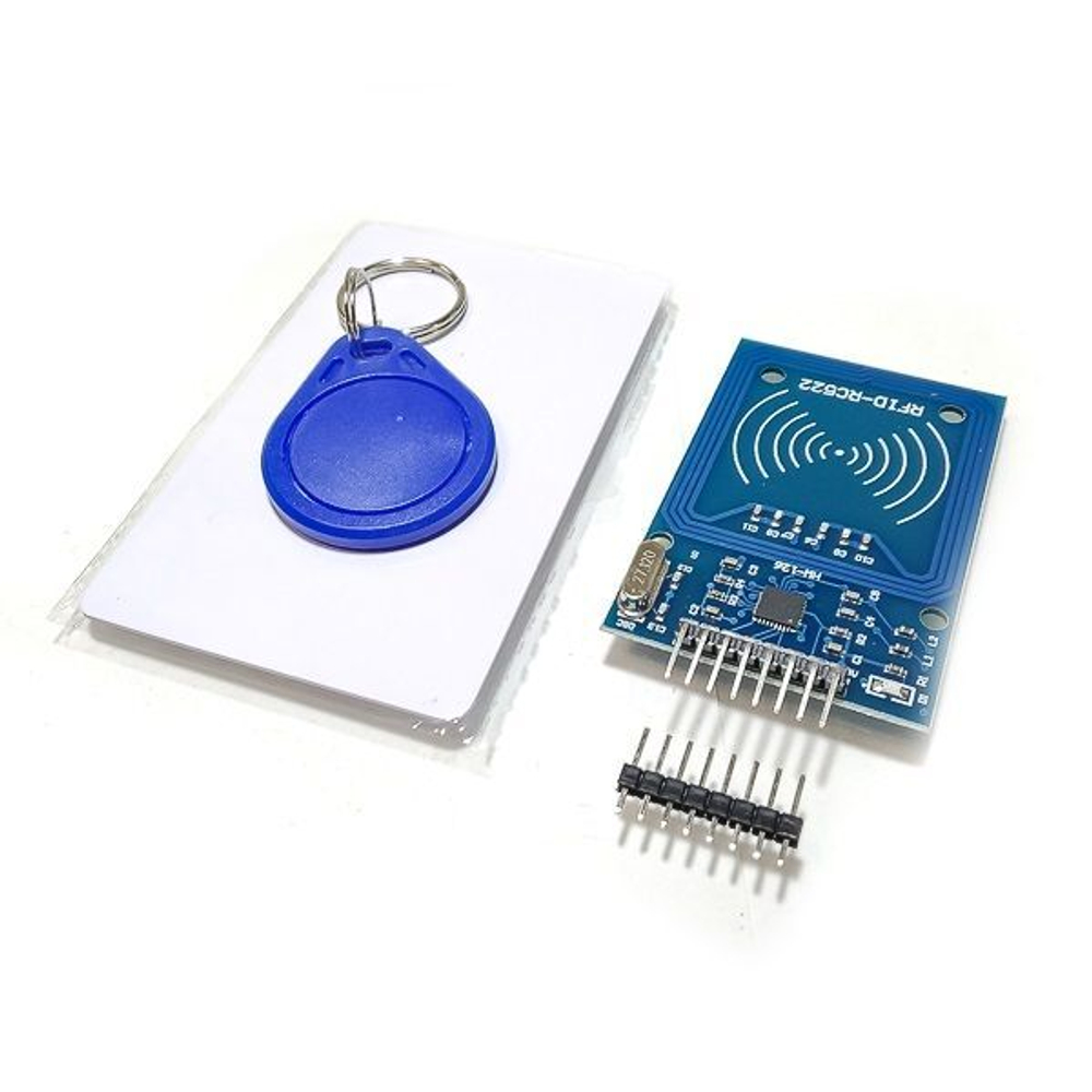 RFID модуль RC522 с картой и брелком для Arduino