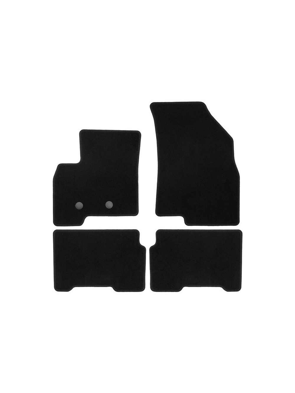 Коврики в салон для CHERY TIGGO 8 PRO E+ 2023-, кроссовер, 4шт. (текстиль) KLEVER0106303401200K