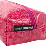 Пенал-косметичка BRAUBERG "крокодиловая кожа" "Ultra" дисплей 20x6x4 см ассорти 5 цветов (20 штук в упаковке)