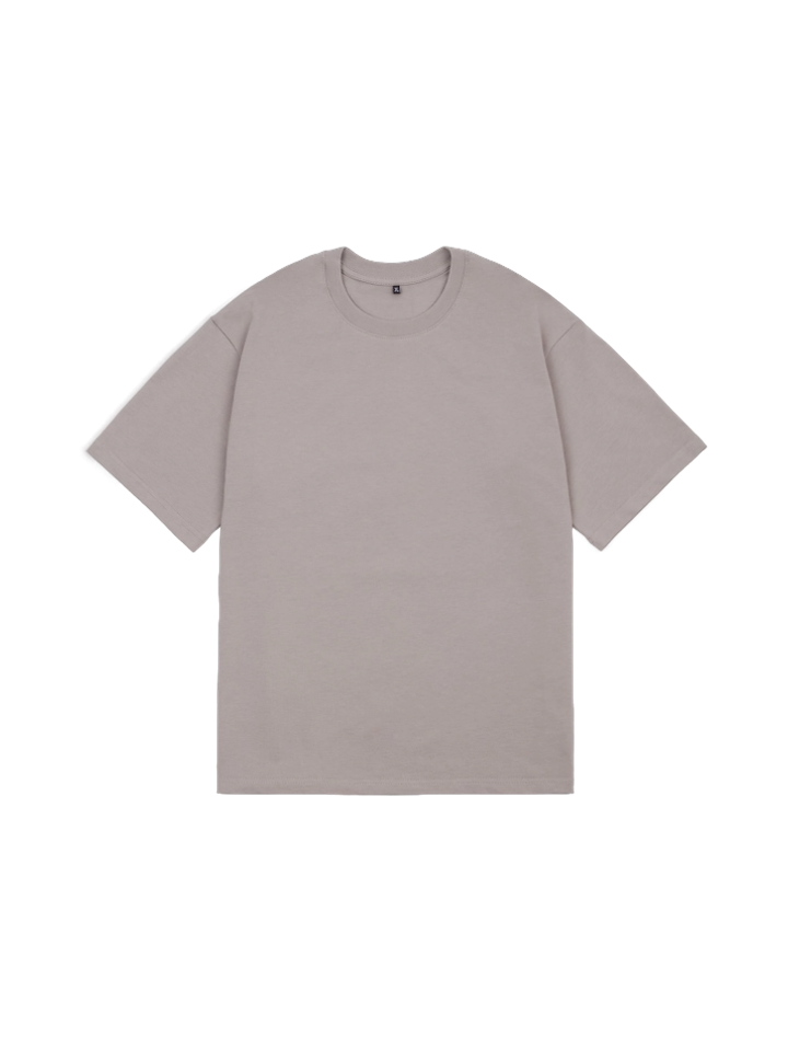 Футболка оверсайз (темно-бежевый) 230 г