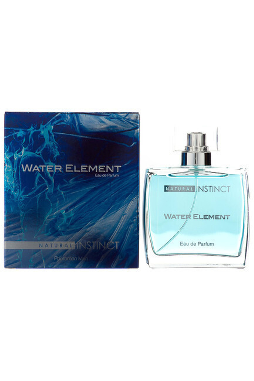 Парфюмерная мужская вода с феромонами "Water Element" 100 мл (Цвет: прозрачный)