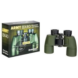 Бинокль Levenhuk Army 8x40 с сеткой - Возможность установки на штатив