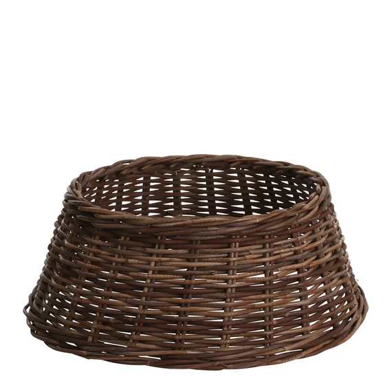 Корзина для декорирования подставки 28х65 см., коричневая, Christmas DeLuxe (87393)