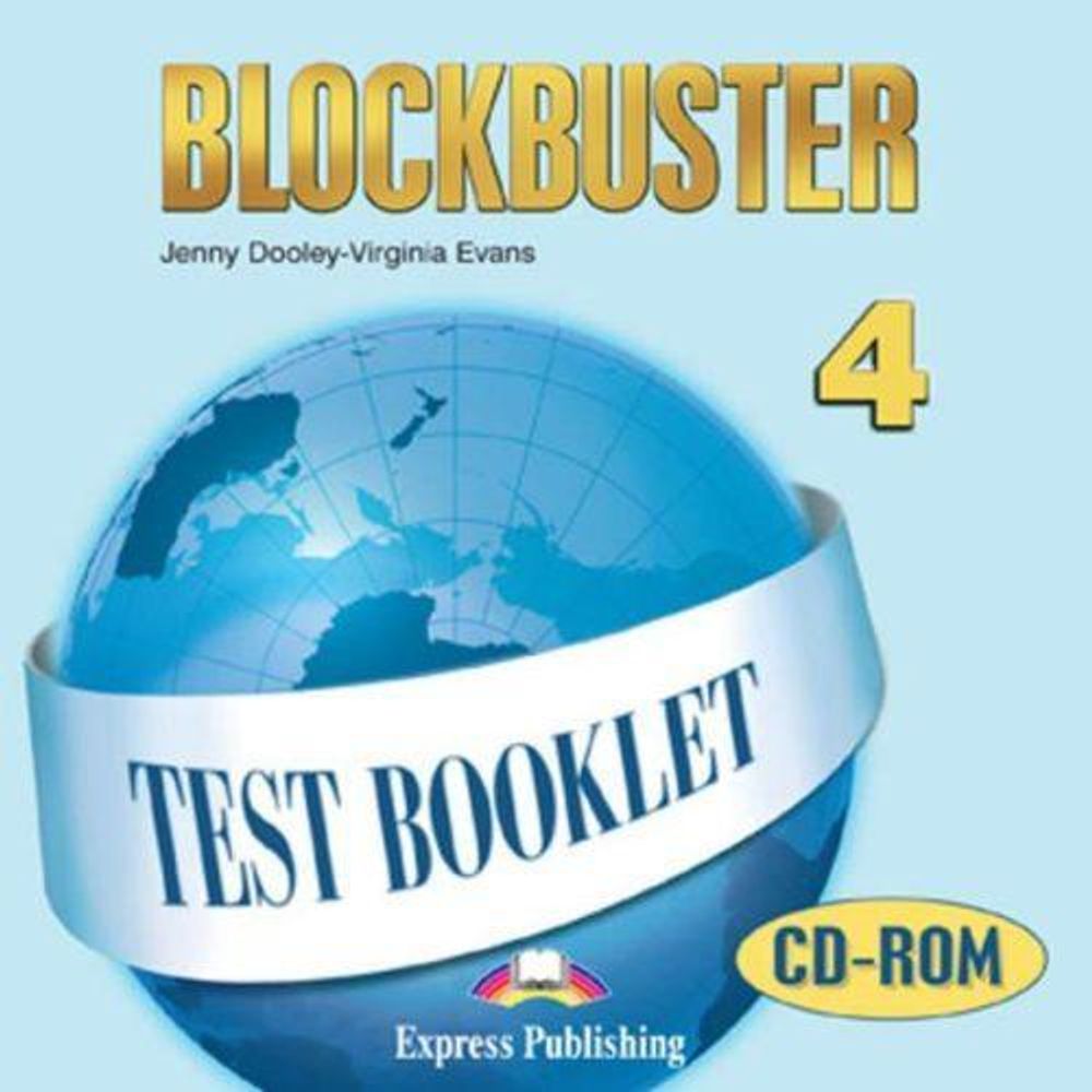 Blockbuster 4. Test Booklet CD-ROM. Intermediate. CD-ROM диск с тестовыми заданиями