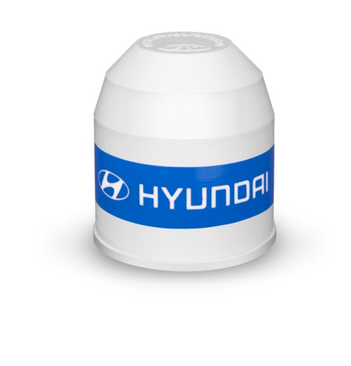 Колпачок на шар фаркопа для Hyundai, пластик, белый
