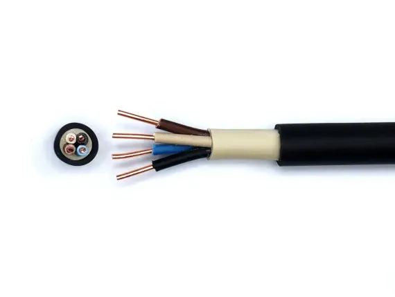 Кабель ВВГ-нг-LS 4*1,5 ГОСТ 31996-2012 черный 35623