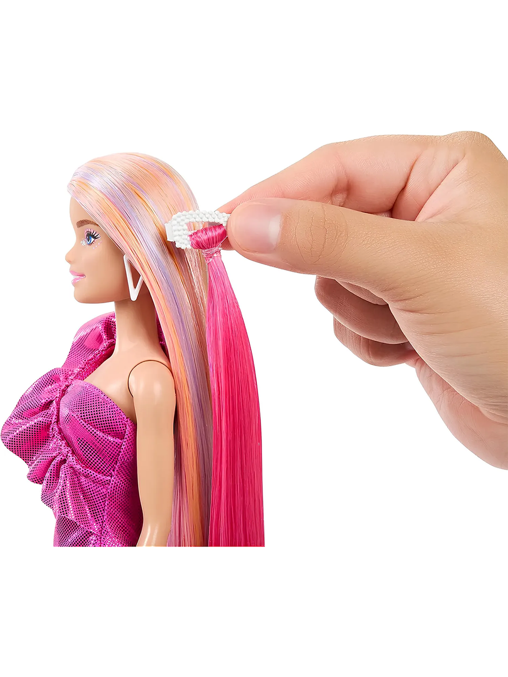 Кукла Барби Fun and Fancy HKT96 Mattel, модный образ и аксессуары