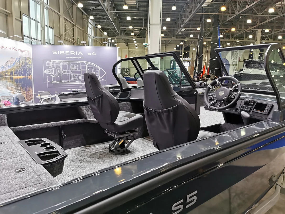 Катер-лодка алюминиевая SIBERIA S5 (mod 1)