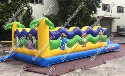 Надувная подушка «FunZone» для приземлений, 6,5×3,5×3 м