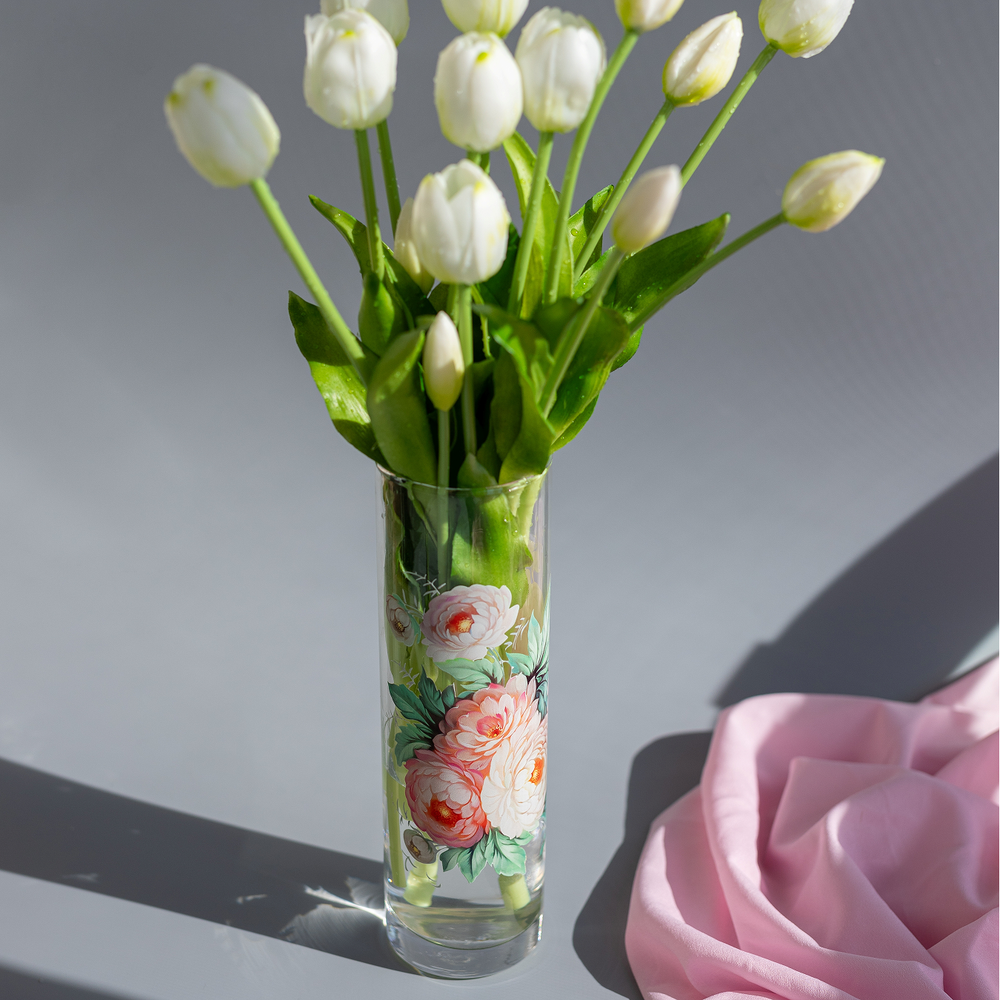 Ваза для цветов стеклянная