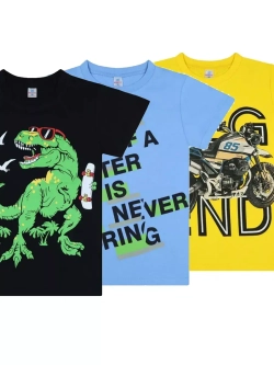 Футболка для школы.мальчик.набор 3 шт