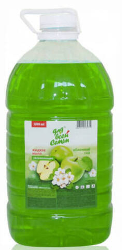 Мыло жидкое Для всей семьи Увлажняющее Яблочный сад 5,0 л