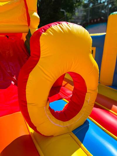 Коммерческий надувной батут «Тропикана макси», 15*8*6 м