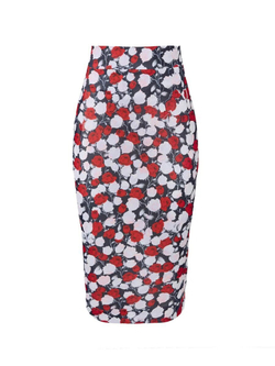 Юбка миди из шифона