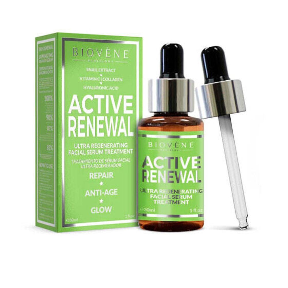 Сыворотки, ампулы и масла ACTIVE RENEWAL ultra regenerating facial serum treatment 30 ml