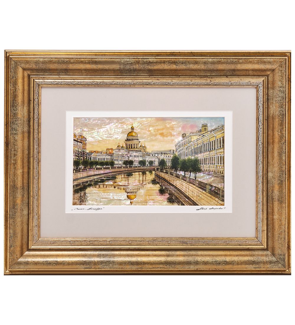 Народные промыслы ШК-55/236-02 Панно «Санкт-Петербург»