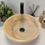 Раковина из оникса Bowl Yellow TinLip BO-63053 40*40*15 40