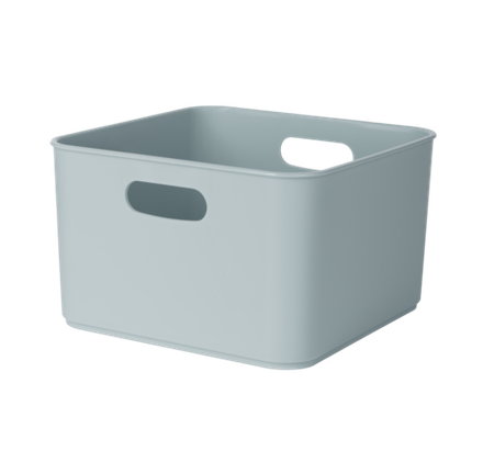 Корзина Agraba, 3.9 л, 20х20х12 см, цвет серая мистерия, пластик