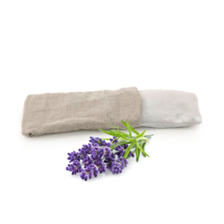 Подушечка на глаза Люкс в льняном чехле Рамайога