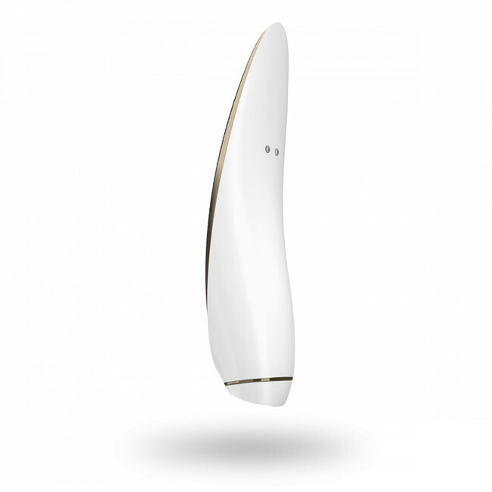 Вакуум-волновой бесконтактный стимулятор клитора Satisfyer Luxury Haute Couture, черный (11 режимов) (Цвет: черный с белым)