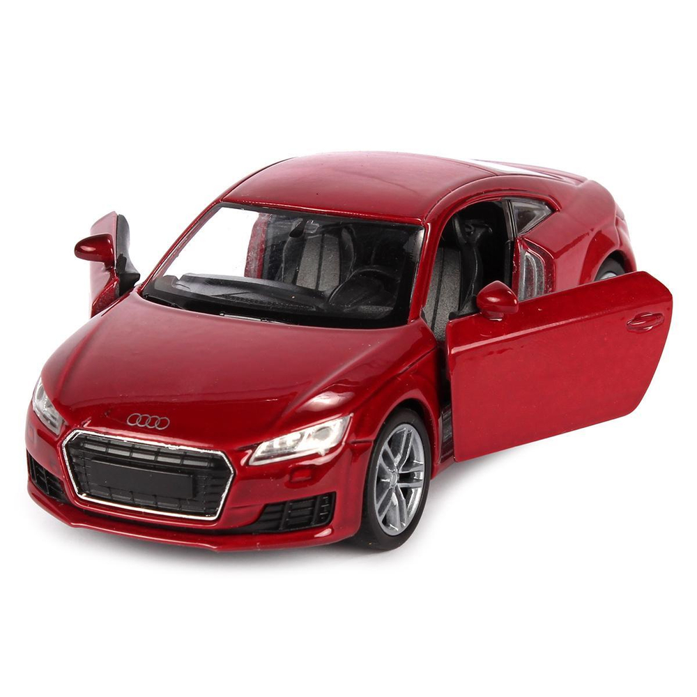 Модель ин. мет. 4.75" "2014 Audi TT Coupe" открыв. двери 43695D (Kinsmart)