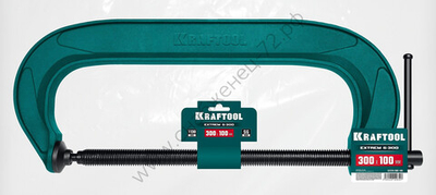 KRAFTOOL EXTREM G-300 300х100 мм, Струбцина G-образная (32229-300-100)