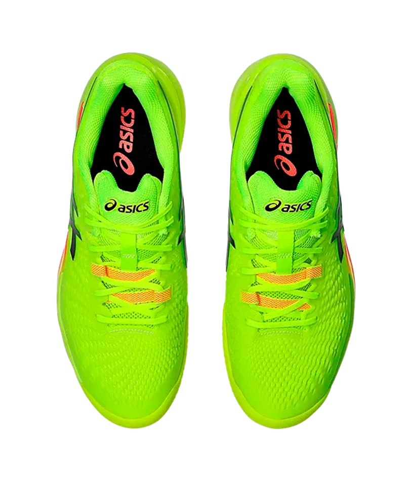 Asics Gel-Resolution 9 Clay Paris Безопасность Желтый-Черные Кроссовки 2024