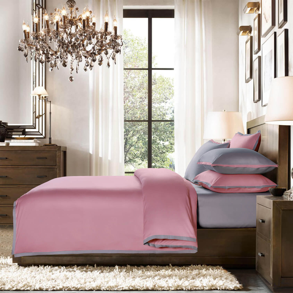 Пододеяльник 200х220 Sharmes Coctail темно-розовый