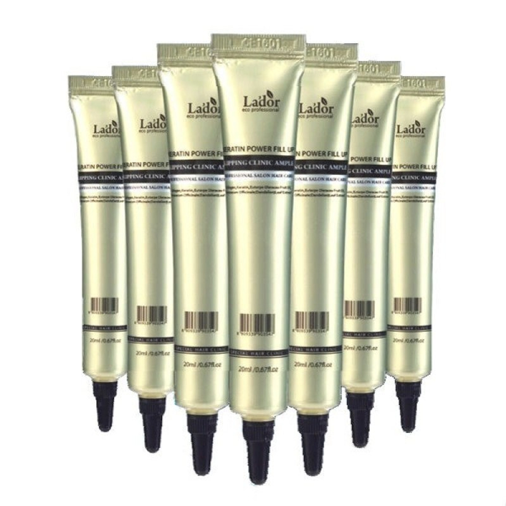 [Lador] Snail Sleeping Hair Ampoule - Ночная восстанавливающая сыворотка для волос, 20 мл