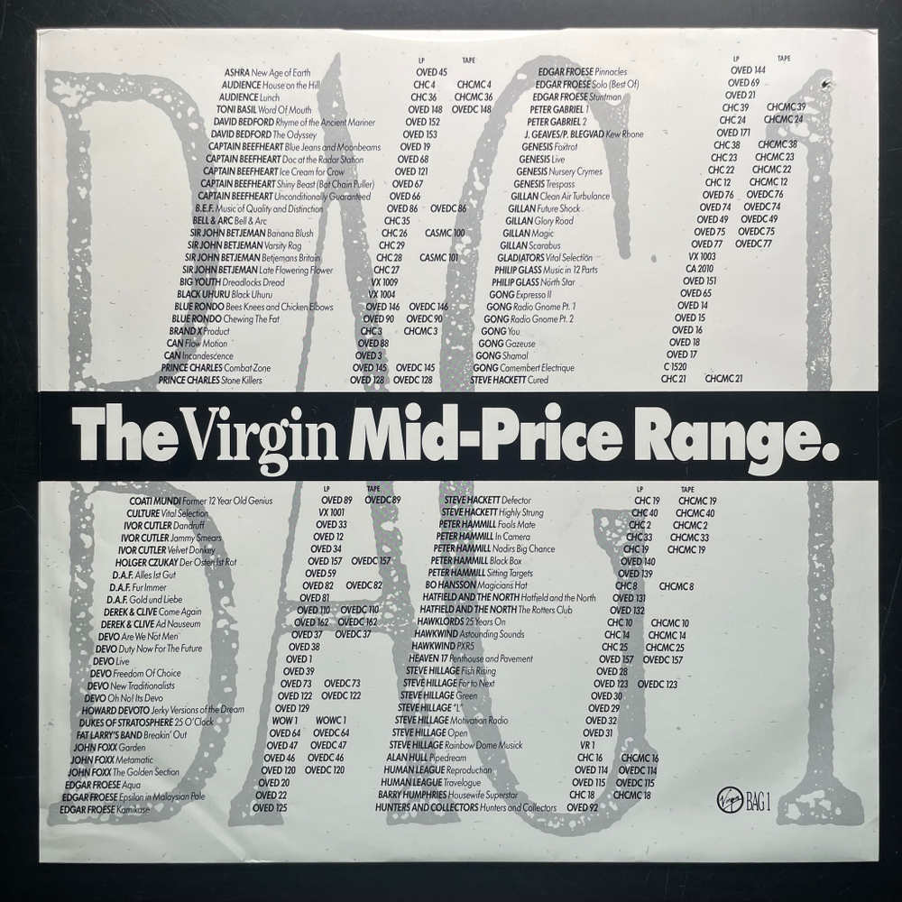 Peter Hammill ‎– The Future Now (Англия 1986г.)