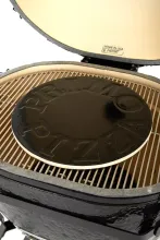 Керамический угольный гриль Primo Oval XL 400 All-in-one, 47x64 см, с ножками и столиками